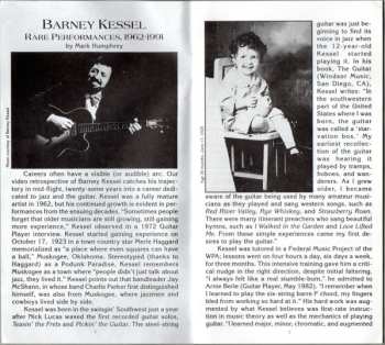 DVD Barney Kessel: Rare Performances 1962-1991