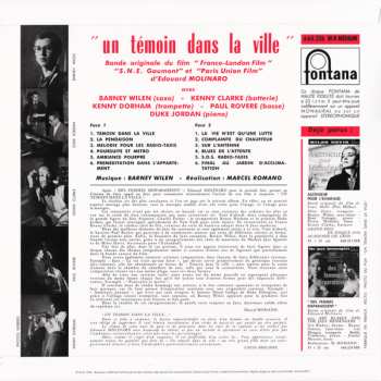 LP Barney Wilen: Un Témoin Dans La Ville LTD