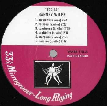 LP Barney Wilen: Zodiac
