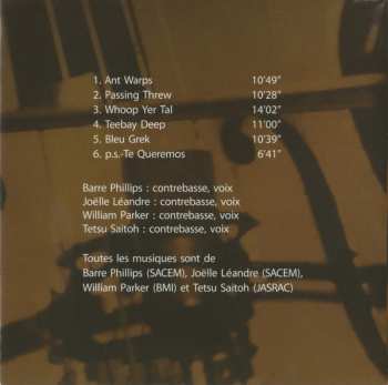 CD William Parker: After You Gone