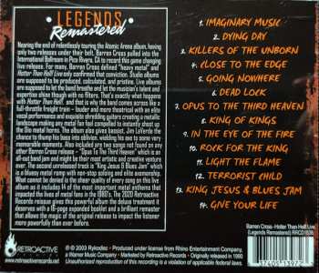 CD Barren Cross: Hotter Than Hell Live LTD