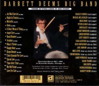 CD Barrett Deems Big Band: How D'You Like It So Far?