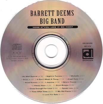 CD Barrett Deems Big Band: How D'You Like It So Far?