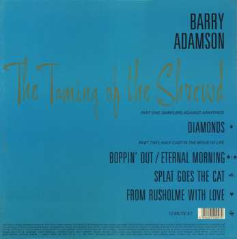 LP Barry Adamson: The Taming Of The Shrewd