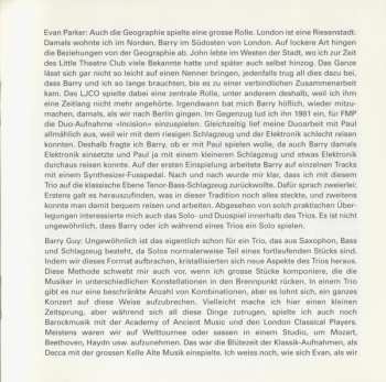 2CD Evan Parker / Barry Guy: Birds And Blades