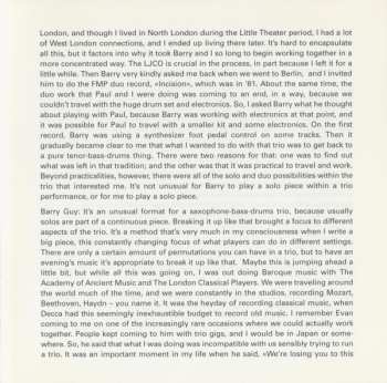 2CD Evan Parker / Barry Guy: Birds And Blades