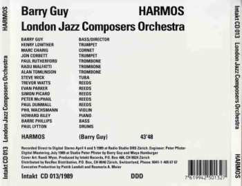 CD Barry Guy: Harmos