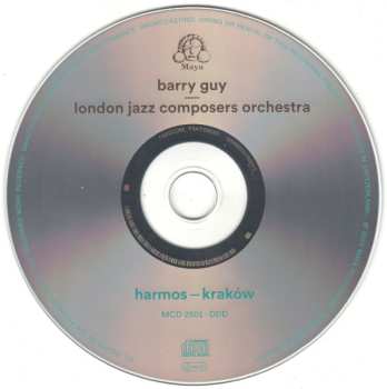 CD Barry Guy: Harmos – Kraków