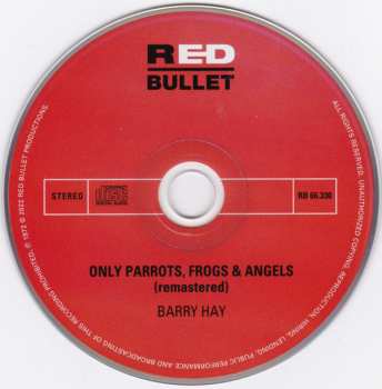 CD Barry Hay: Only Parrots, Frogs And Angels