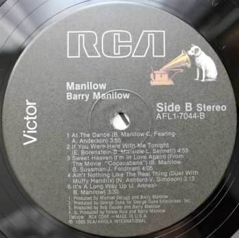 LP Barry Manilow: Manilow