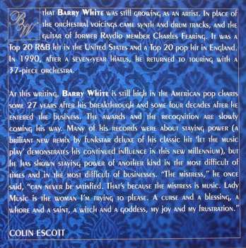 CD Barry White: The Ultimate Collection