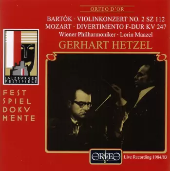 Violinkonzert No. 2 Sz 112 / Divertimento F-Dur KV 247