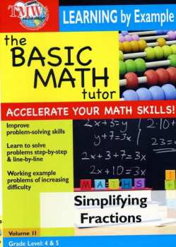 Album Basic Math Tutor Simplifying Fractions: Basic Math Tutor Simplifying Fractions