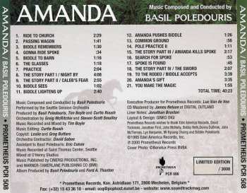 CD Basil Poledouris: Amanda (Original Motion Picture Soundtrack)