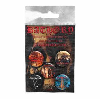 Album Bathory: Set of Buttons Bathory Button Badge Set