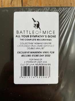 2LP Battle Of Mice: All Your Sympathy’s Gone | The Complete Recordings CLR