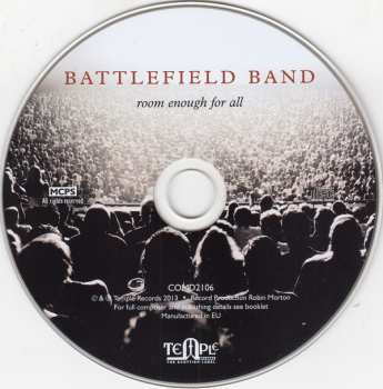 CD Battlefield Band: Room Enough For All