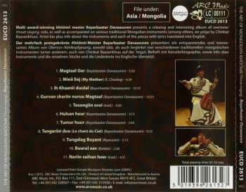 CD Bayarbaatar Davaasuren: The Art Of Mongolian Khöömii (Throat Singing)
