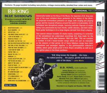 CD B.B. King: Blue Shadows - Underrated Kent Recordings 1958-1962