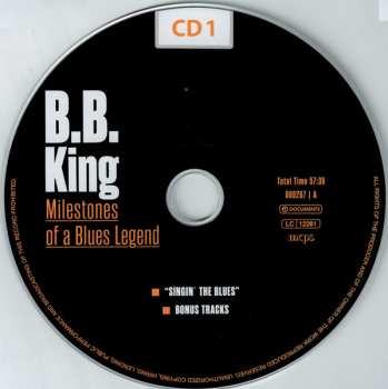 10CD/Box Set B.B. King: Milestones Of A Blues Legend