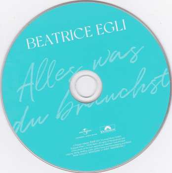 CD Beatrice Egli: Alles Was Du Brauchst 