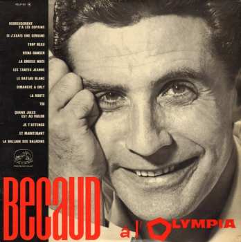 LP Gilbert Bécaud: Bécaud À L'Olympia