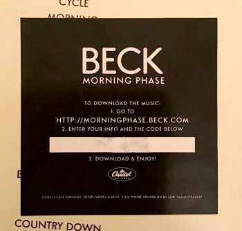 LP Beck: Morning Phase