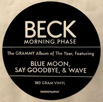 LP Beck: Morning Phase
