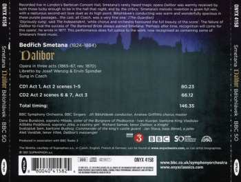 2CD Bedřich Smetana: Dalibor