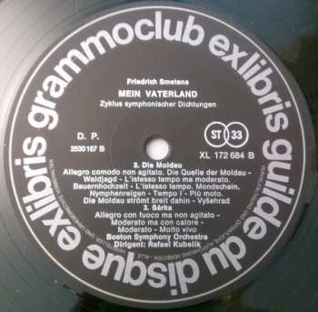2LP Bedřich Smetana: Mein Vaterland = Má Vlast = Ma Patrie