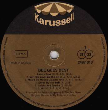 2LP Bee Gees: Best