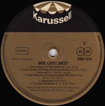 2LP Bee Gees: Best