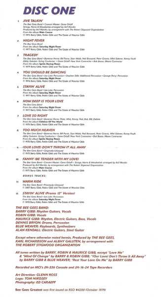 2CD Bee Gees: Greatest