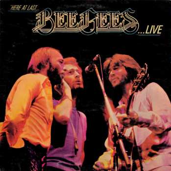 2LP Bee Gees: Here At Last.. Bee Gees ...Live