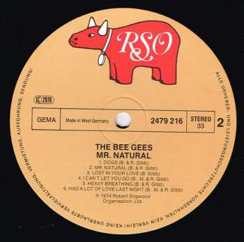 LP Bee Gees: Mr. Natural