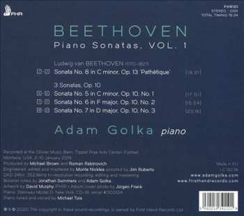 CD Ludwig van Beethoven: Piano Sonatas, Vol. 1
