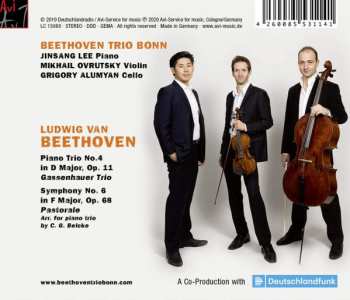 CD Ludwig van Beethoven: Gassenhauer Trio; Symphony No. 6 DIGI