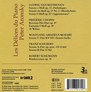 3CD/Box Set Robert Schumann: Les Délices Du Piano