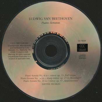 CD Ludwig van Beethoven: Beethoven: Famous Piano Sonatas