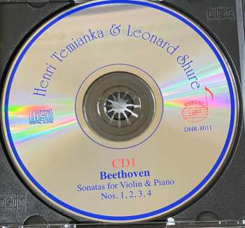 3CD/Box Set Ludwig van Beethoven: 10 Sonatas For Violin & Piano (Live At The Library Of Congress 1946)