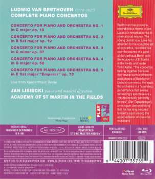 Blu-ray Ludwig van Beethoven: Complete Piano Concertos