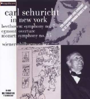 Album Beethoven / Mozart / Wiener Phil / Schuricht: Egmont Overture Op 84 Symphony No 7