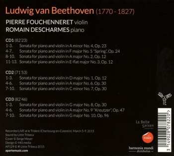 3CD/Box Set Ludwig van Beethoven: Complete Sonatas For Piano & Violin