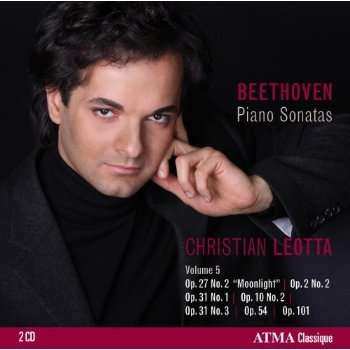 CD Ludwig van Beethoven: Klaviersonaten - Vol. 5: Nr. 5 c-moll Op. 10 Nr. 1 / Nr. 12 As-Dur Op. 26 / Nr. 26 Es-Dur Op. 81a Les Adieux / Nr. 27 e-moll Op. 90
