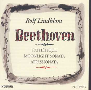 Album Ludwig van Beethoven: Pathétique, Moonlight Sonata, Apassionata