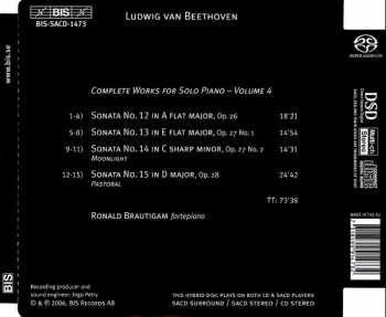 SACD Ludwig van Beethoven: Mondschein & Pastorale - Sonatas Opp. 26, 27 & 28 (Complete Works For Solo Piano - Volume 4)
