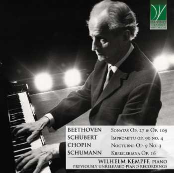 CD Robert Schumann: Piano Music (Historical Live Recordings)