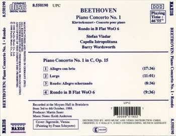CD Ludwig van Beethoven: Piano Concerto No. 1 / Rondo In B Flat WoO 6