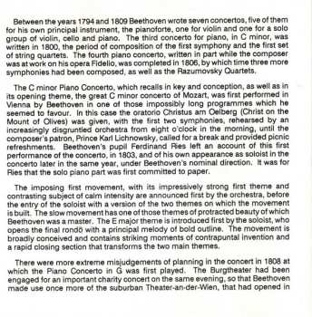 CD Ludwig van Beethoven: Piano Concertos Nos. 3 & 4