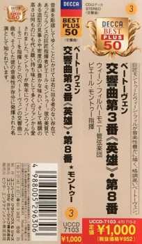 CD Ludwig van Beethoven: Symphonies No.3 "Eroica" & No.8